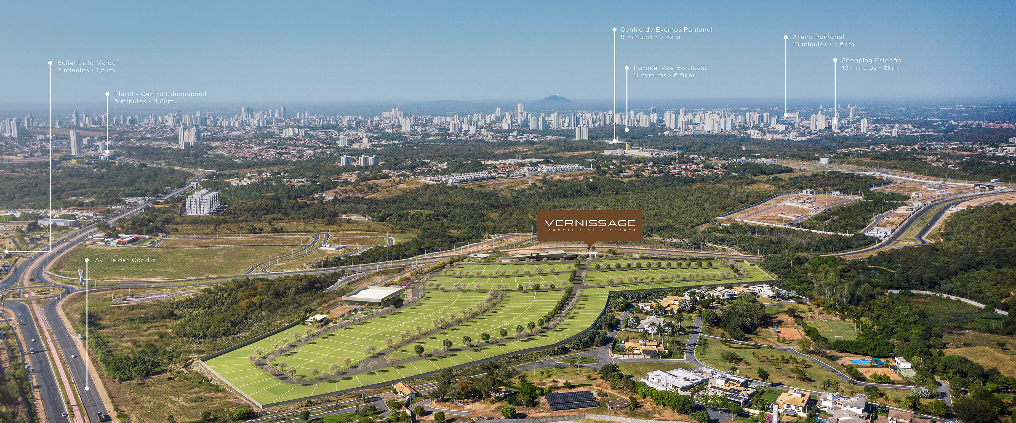 Localização do Condomínio